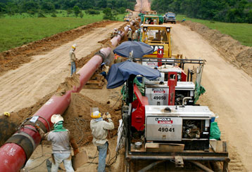 Construcción de Oleoductos y Gasoductos